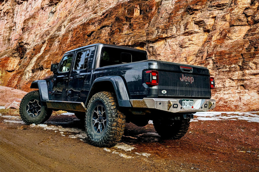 Next Venture Motorsports Featherweight Series Aluminum Rear Bumper - Bare - JT