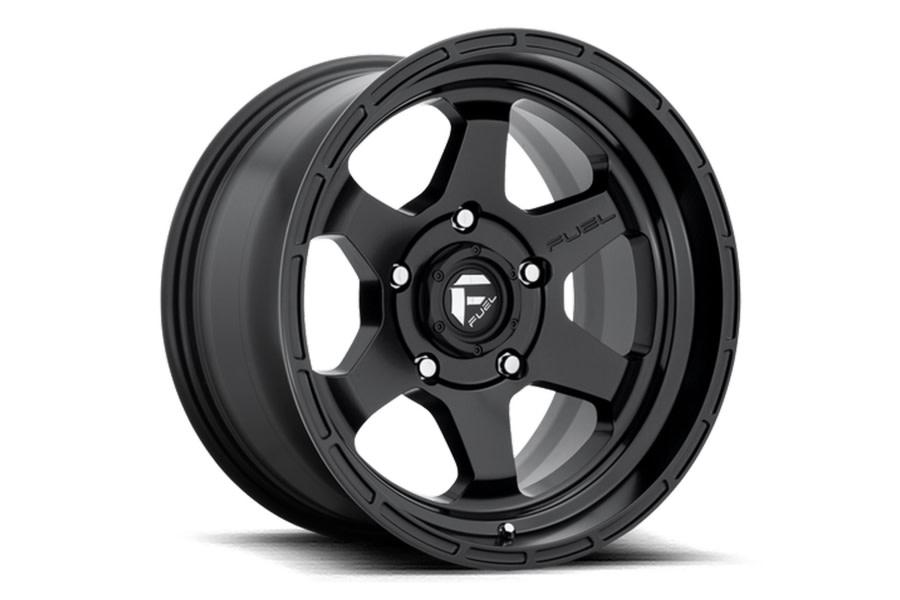 Fuel Offroad Shok D664 Series Wheel, 17x9 5x5 - Matte Black - JT/JL/JK