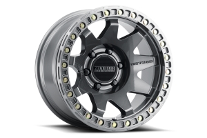 Method Race Wheels 108 Series Beadlock Wheel 17x9 8x6.5 Gloss Titanium 
