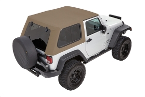 Bestop Trektop Pro Hybrid Soft Top, Beige - JK 2dr