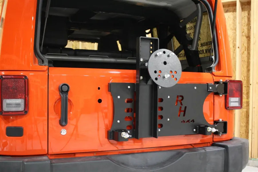 Rock Hard 4X4 Freedom Series Body Mount Tire Carrier  - JK
