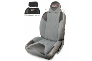 MasterCraft Baja RS DirtSport Reclining Seat w/Adj. Headrest Smoke/Gray/Gray