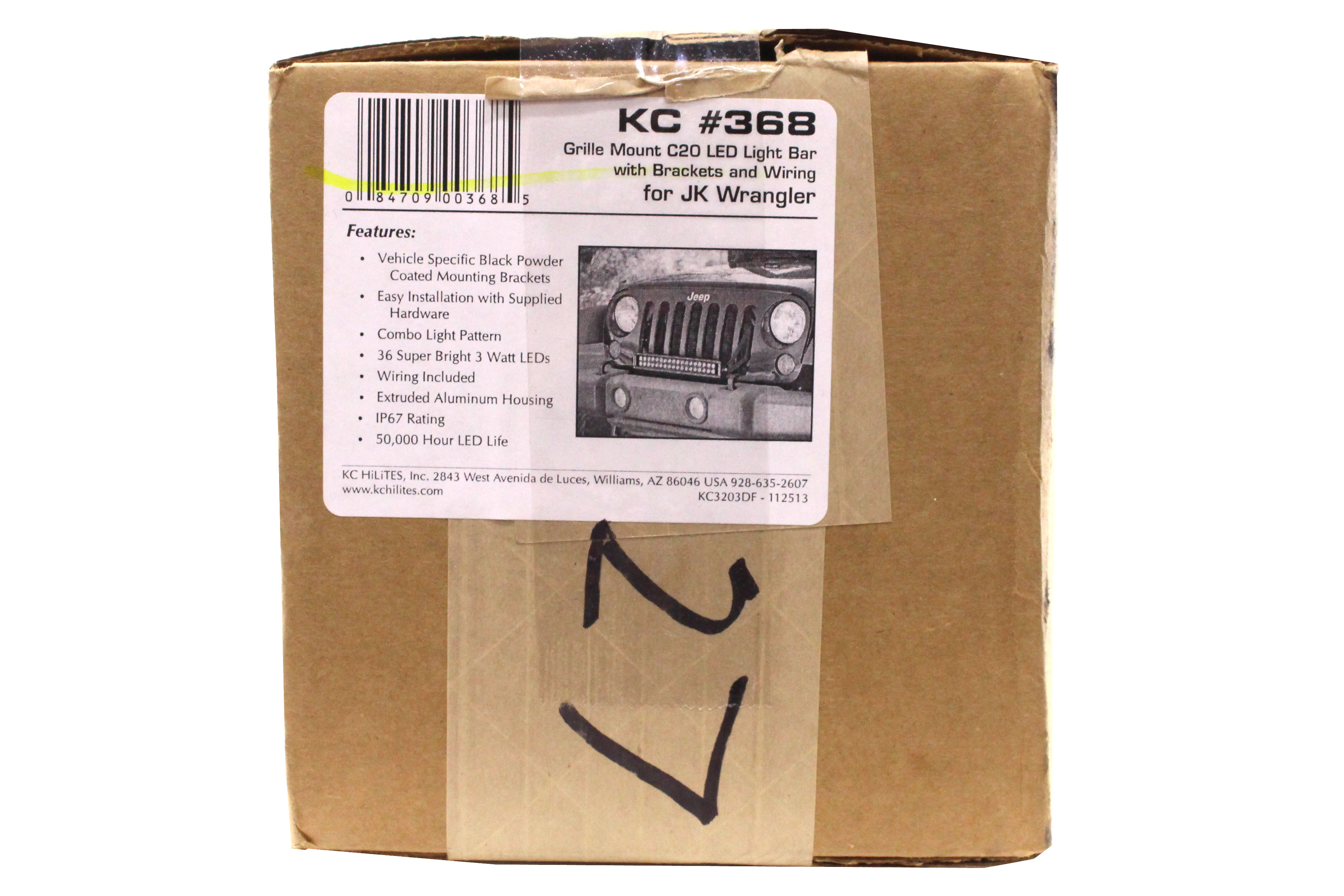 KC Hilites C Series 20in LED Light Bar w/ Grill Mount