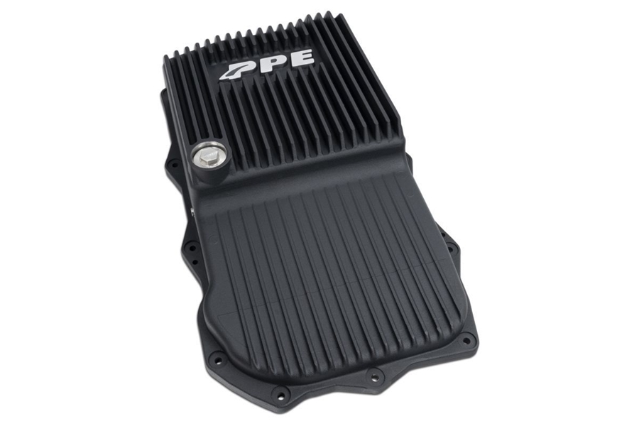 PPE HD Deep 850RE Transmission Pan - Black - JT/JL 2.0L/Diesel