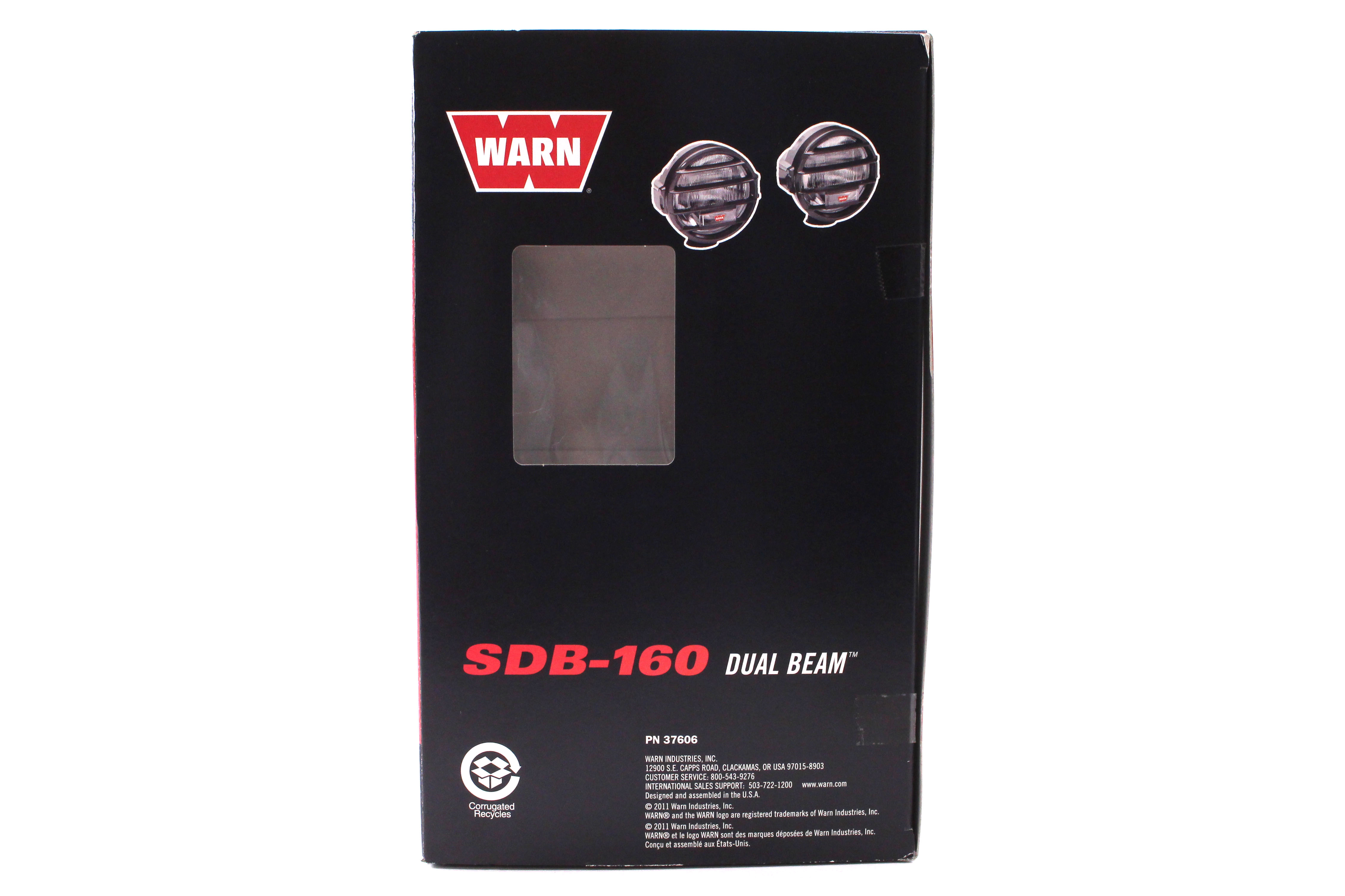 Warn SDB-160 100000 Candlepower Driving Spot Lights