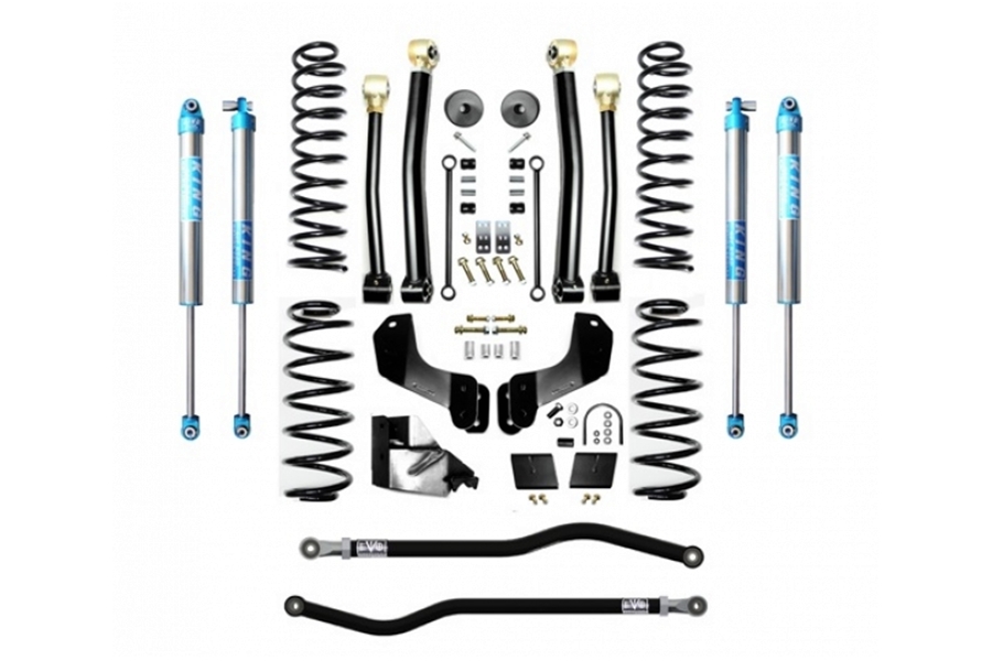 EVO Manufacturing 3.5in Enforcer Overland PLUS Stage 3 Lift Kit w/ King 2.0 Shocks ( Part Number: 3014S3PK2)