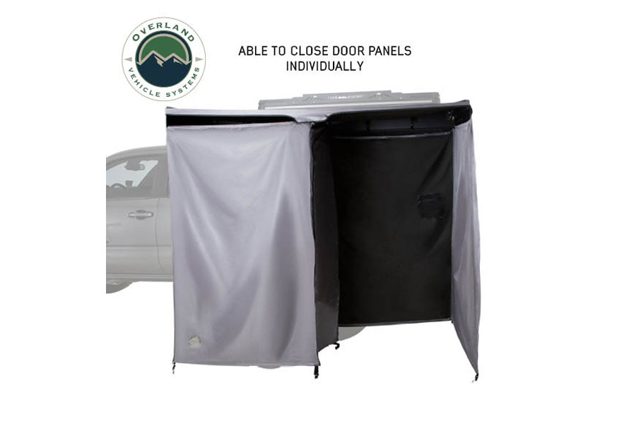 Overland Vehicle Systems HD Nomadic 2 Person Car Side Shower Room Combo