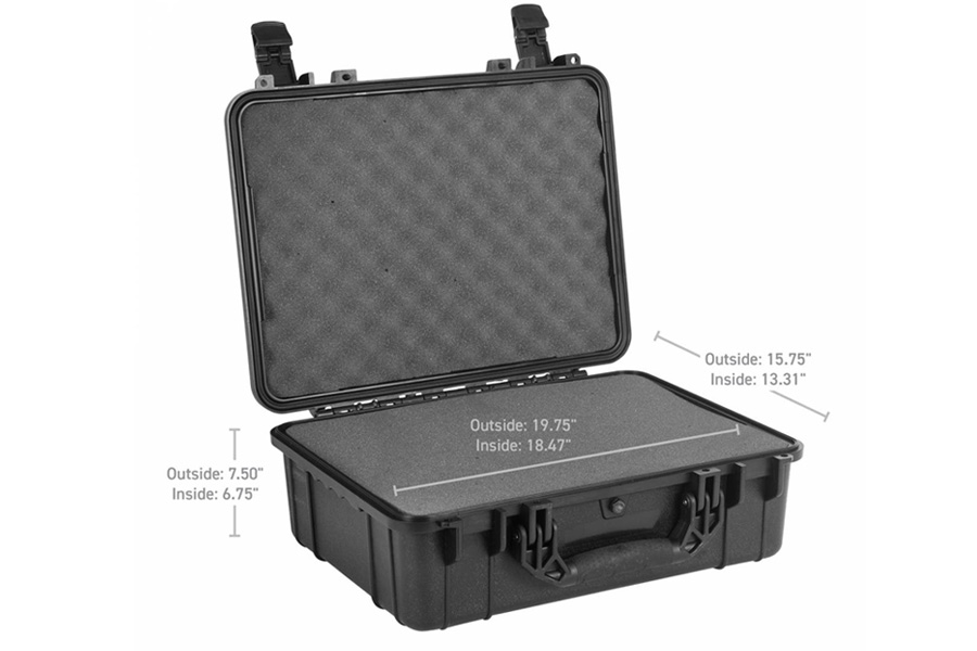 Go Rhino Xventure Gear Hard Case w/Foam - Large Box 20in