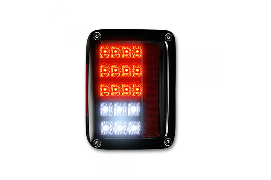 RECON LED Taillights - Smoked Lens - JK 