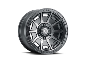 Icon Vehicle Dynamics Victory Satin Black Wheel, 17x8.5 5X5 - JT/JL/JK