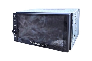 Insane Audio Universal Double Din Multimedia Bluetooth In-Dash Receiver with On/Off Road Navigation and Hi-Def Touch Display