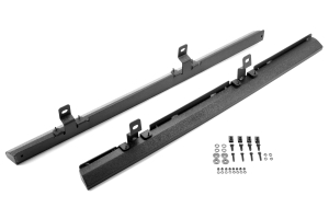 Smittybilt SRC Classic OE Style Side Rails Black - JK 2dr