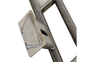 Motobilt Frame Mounted Rocker Guards - Bare - JL 4Dr