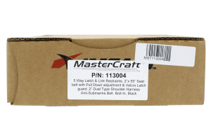 MasterCraft 5 Way Latch and Link Harness Black