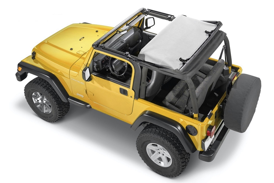 Steinjager Fastback Slant Back Soft Top Full Kit  - TJ 