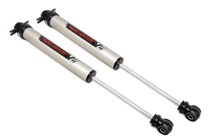 Rough Country V2 Rear Monotube Shocks, Pair - 0-3in Lift - TJ 