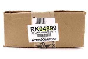 Rock Krawler Long Arm Brackets Black - JK