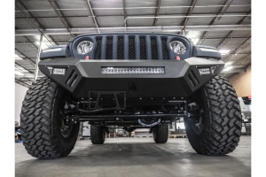 Road Armor Spartan Front Bumper - Texture Black - JT/JL