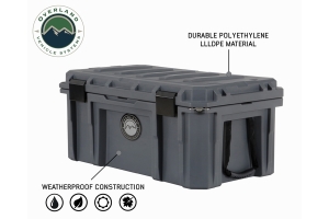 Overland Vehicle Systems 95 QT Dry Box Storage - Dark Grey 