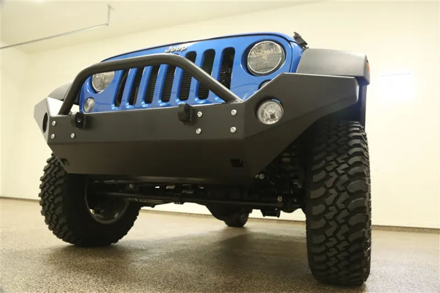 Rock Hard 4x4 Patriot Series Full Width Front Bumper  - JK