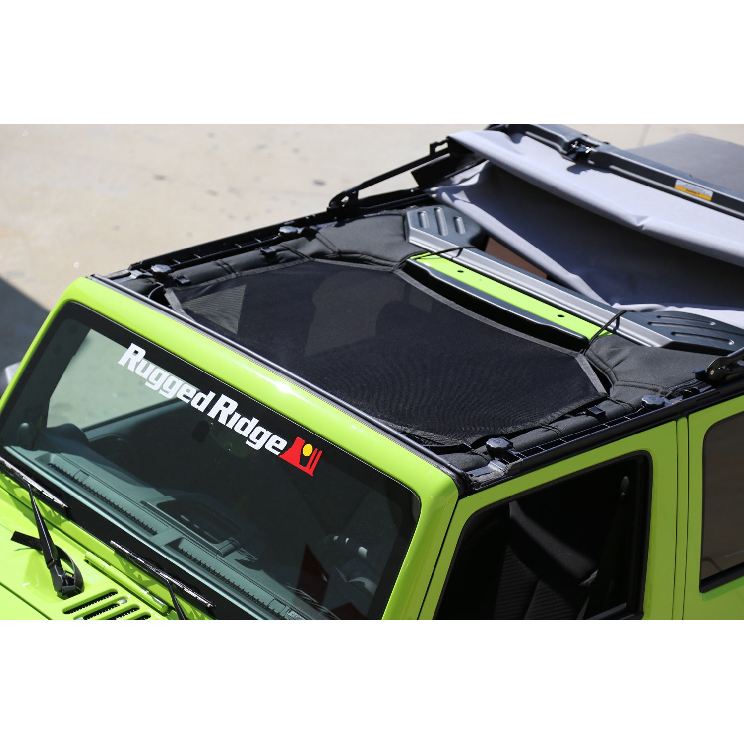 Rugged Ridge Eclipse Sun Shade Black - JK 