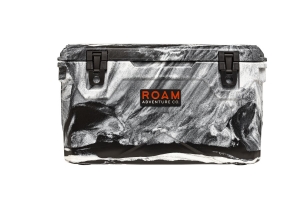 Roam Rugged Cooler 65qt  - White-Black Marble