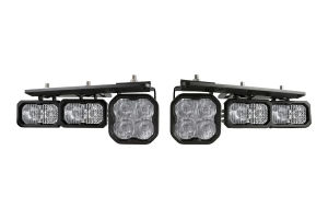 Diode Dynamics Stage Series Fog Pocket Kit - White Sport - Bronco 2021+ w/ Steel Bumper
