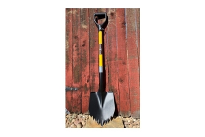 Krazy Beaver Shovel Black Textured Head with Yellow Handle