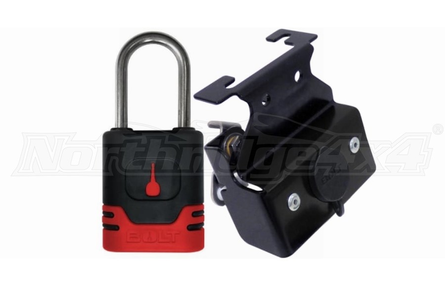 Bolt Jeep JT JL JK Hood Lock + FREE Padlock Northridge4x4