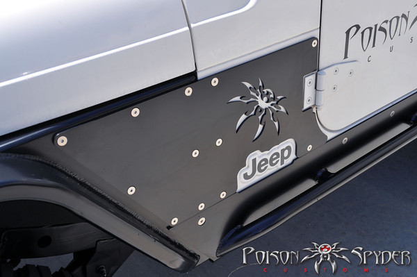 Poison Spyder DeFender Full Length Side Plates - LJ/TJ