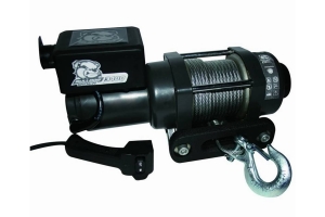 Bulldog Winch 3400lb Trailer/Utility Winch w/ 45ft Wire Rope