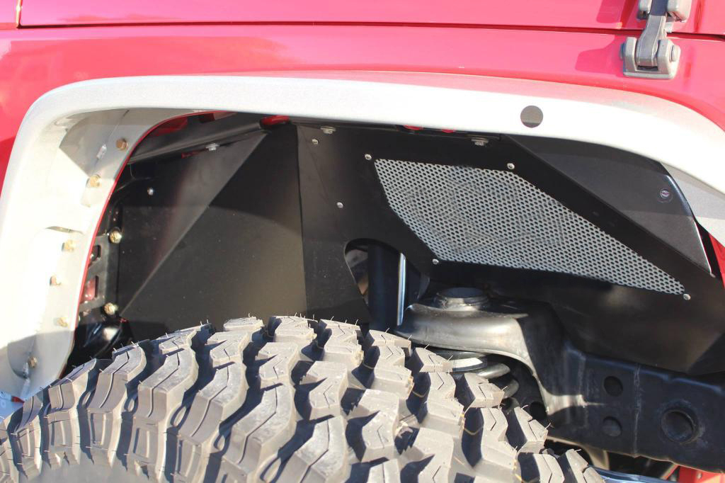 Crawler Conceptz Ultimate Series Aluminum Front Inner Fender Kit w/No Logo - JK