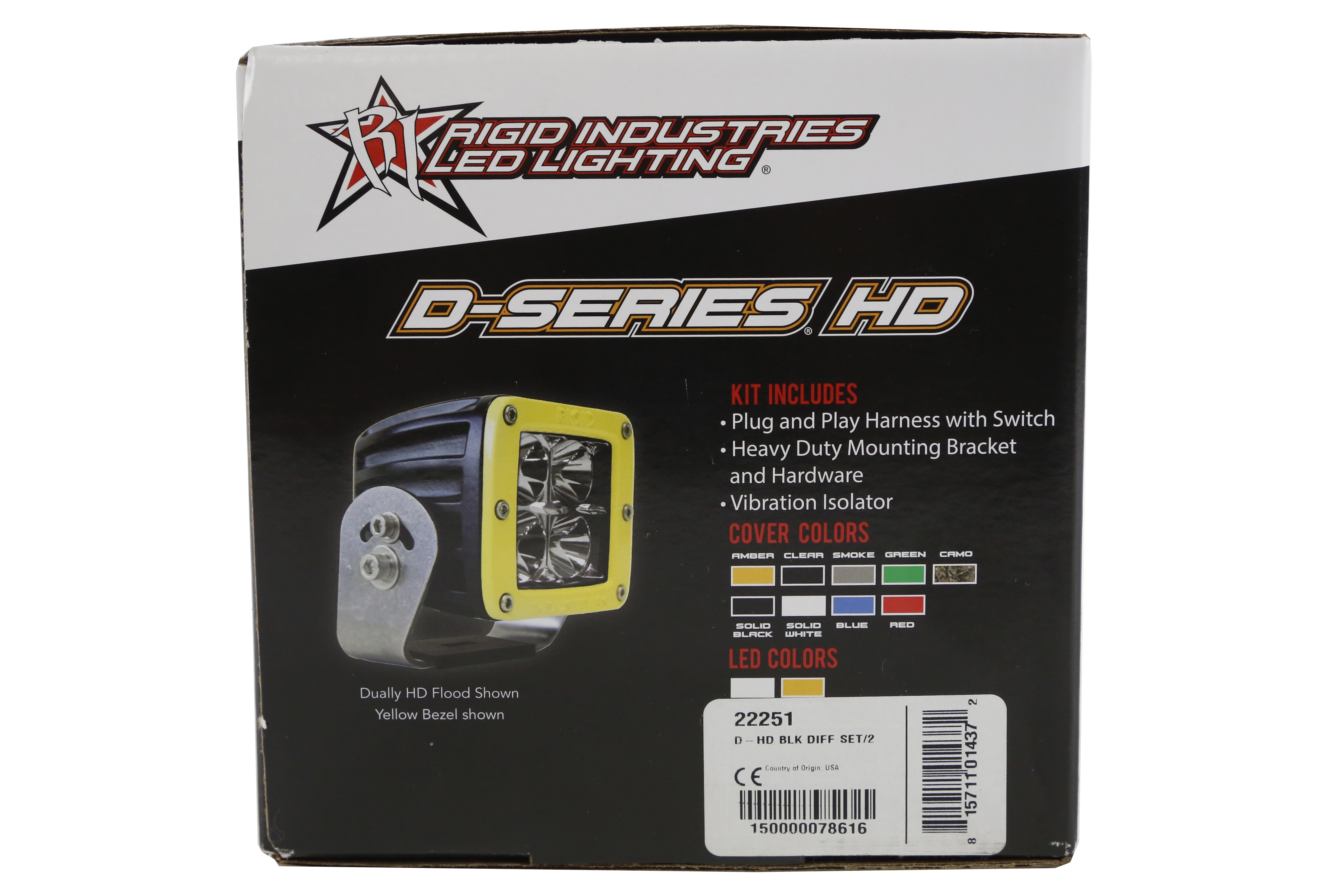 Rigid Industries Dually HD Diffused LED Lights
