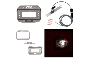 Motobilt Spare Tire Delete Tag Mount and Tag Light Kit - JL 