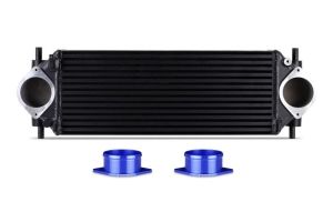 Mishimoto Performance Intercooler Kit, Black Core, Silver Pipes - Bronco 2021+