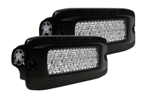 Rigid Industries SR-QF2 Diffused White Flush Mount Pair