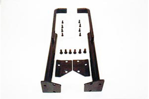 Rock Hard 4x4 Ultimate Sports Cage Floor Mounts - Bare - YJ