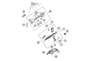 Mopar Front Fender Support Beam - Passenger Side - JT/JL