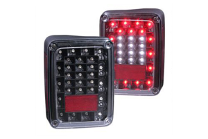 Anzo USA Black LED Tail Lights