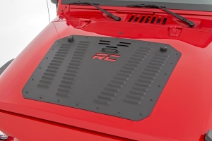 Rough Country Hood Louver - Black - JK