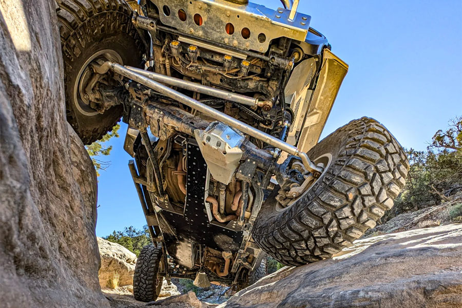 Next Venture Motorsports 7000-Series Aluminum Belly Skid, Non E-Torque - 2018 JL 4DR 3.6L