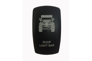 sPOD TJ Roof Light Bar Rocker Switch Cover