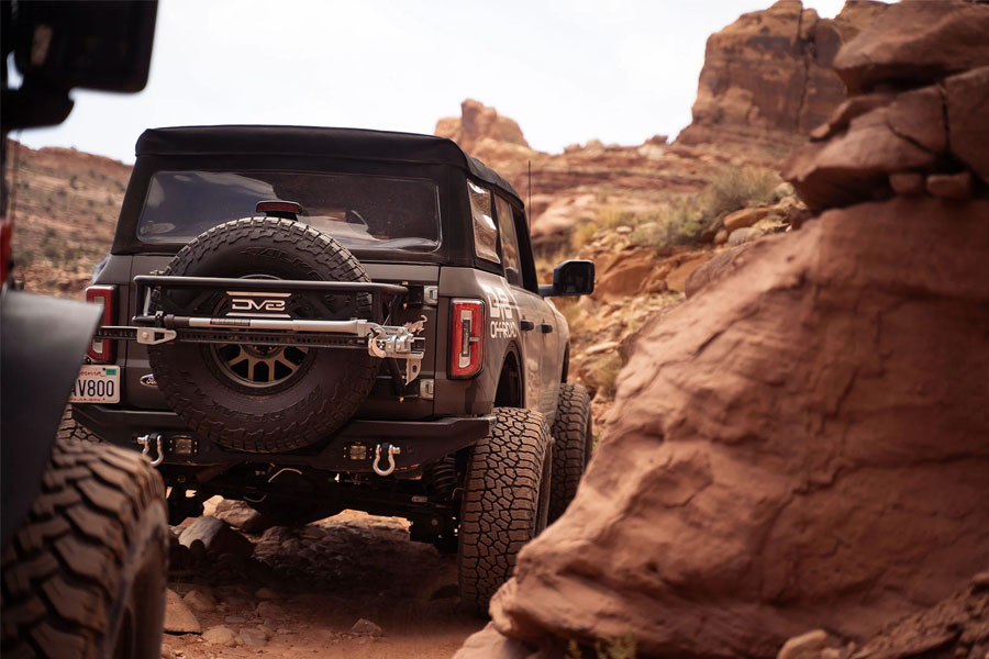 DV8 Offroad FS-15 Series Rear Bumper - Bronco 2021+