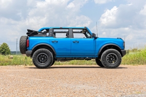 Rough Country 2 Inch Lift Kit, Lifted Struts    - Bronco 2021+