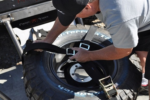 Poison Spyder 3-Way Spare Tire Strap