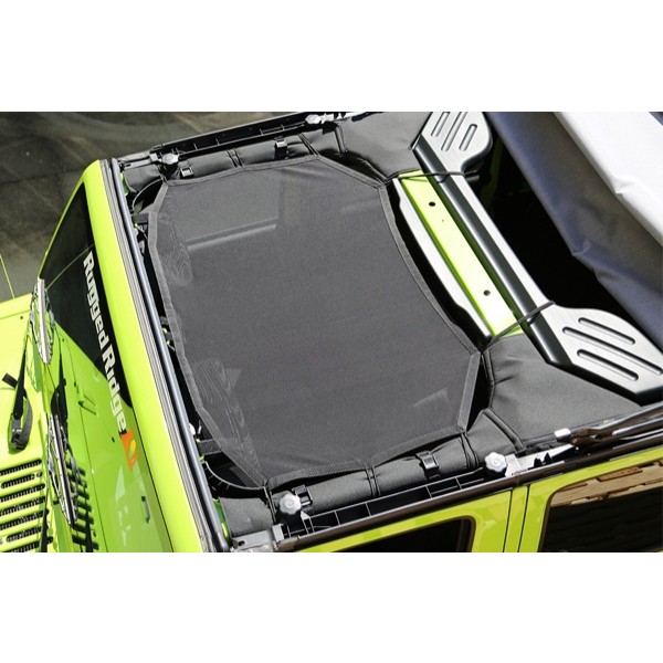 Rugged Ridge Eclipse Sun Shade Black - JK 