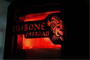 Fishbone Offroad Tail Light Guards  - JL 