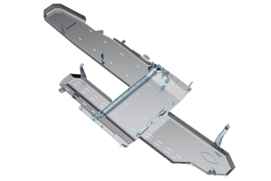 Artec Industries Full Bellypan Skid Plate w/ Oil Door -  Aluminum - JT Diesel