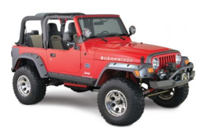 Bushwacker 4.75in Pocket Style Fender Flares - TJ/LJ