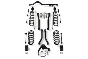 Teraflex 3in Lift Suspension System 4 Flexarms System w Track Bar - JK 4dr